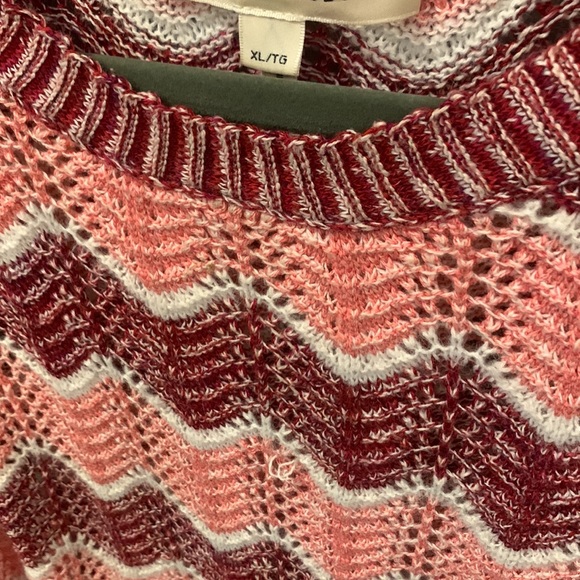 Marc Jacobs Wavy Striped Wool Short Sleeve Sweater - Picture 4 of 4